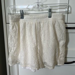 Abercrombie Lace Shorts